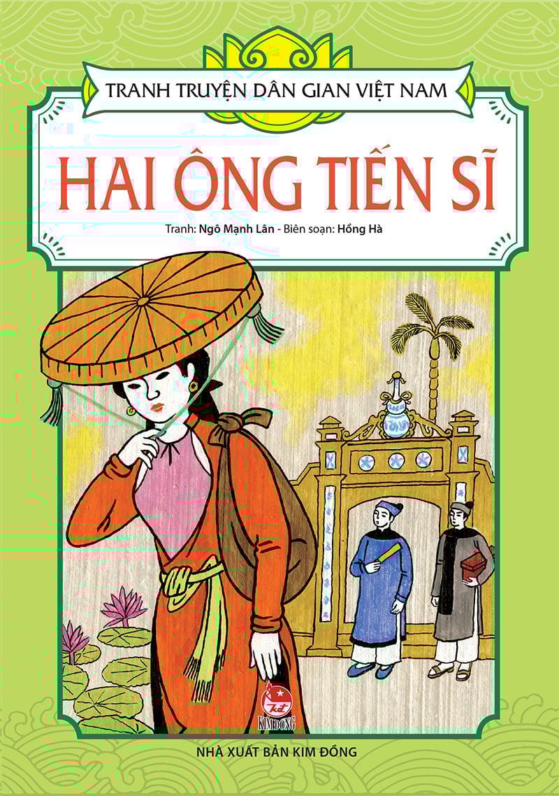 Tranh Truyện Dân Gian Việt Nam - Hai Ông Tiến Sĩ (Tái Bản 2024)