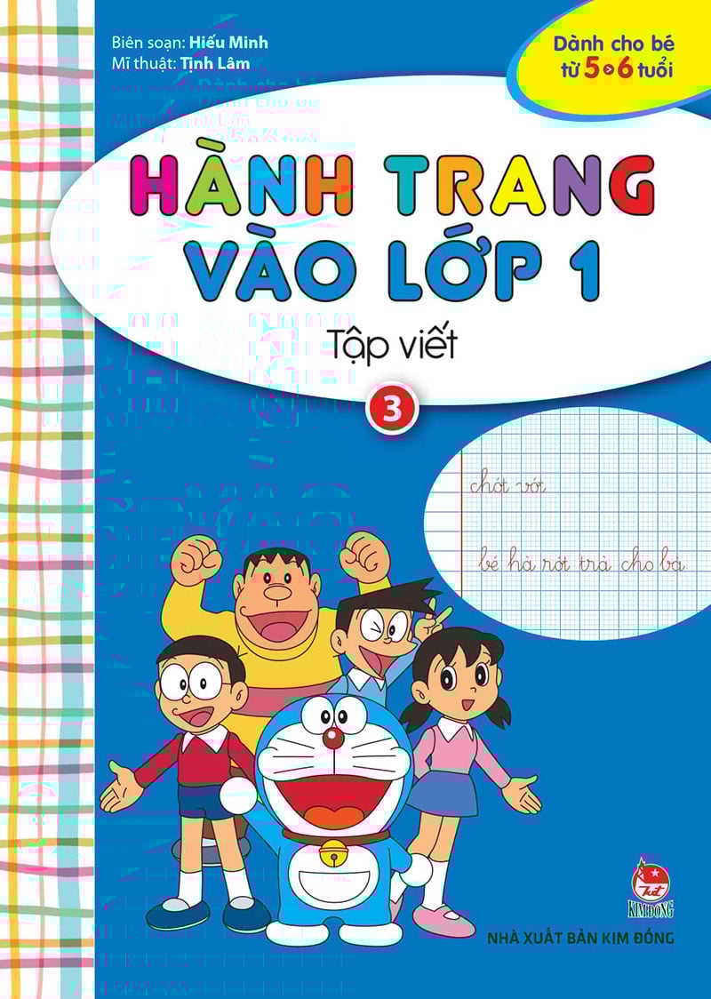 Hành Trang Vào Lớp 1 - Tập Viết - Tập 3 (Tái Bản 2023)
