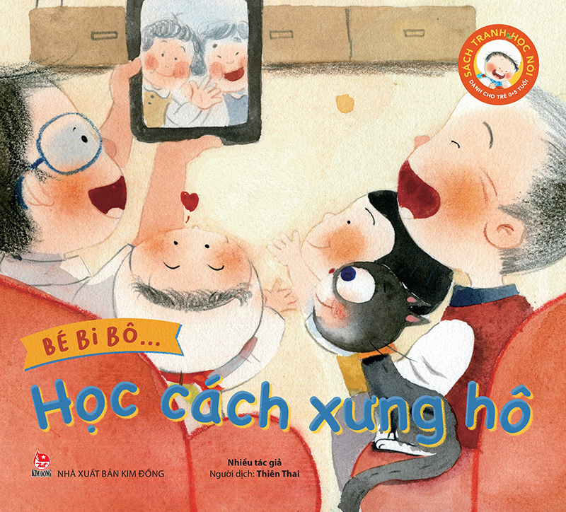 Sách Tranh Học Nói - Bé Bi Bô… - Học Cách Xưng Hô