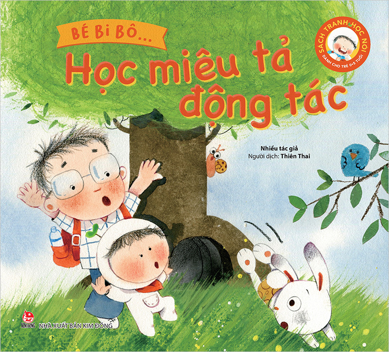 Sách Tranh Học Nói - Bé Bi Bô… - Học Miêu Tả Động Tác