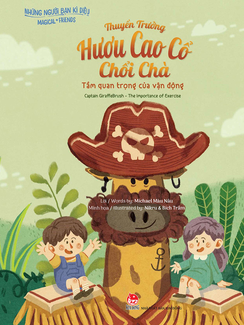 Chổi Chà Captain GiraffeBrush