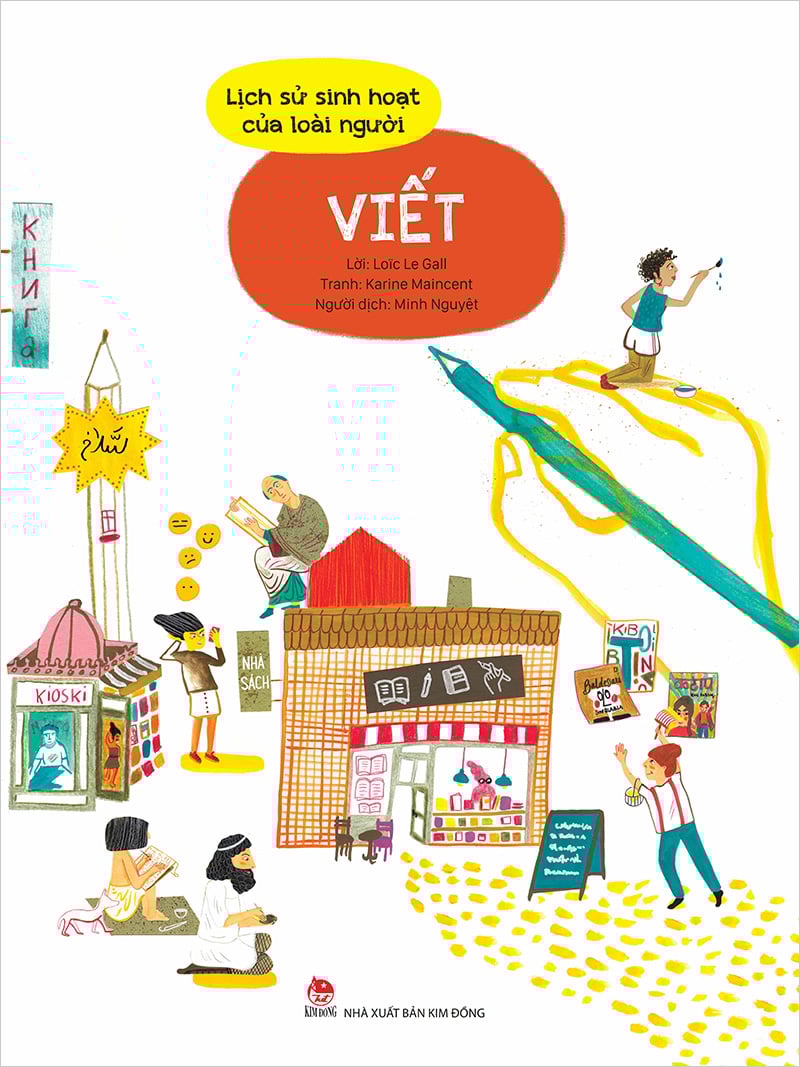 Lịch sử sinh hoạt của loài người - Viết