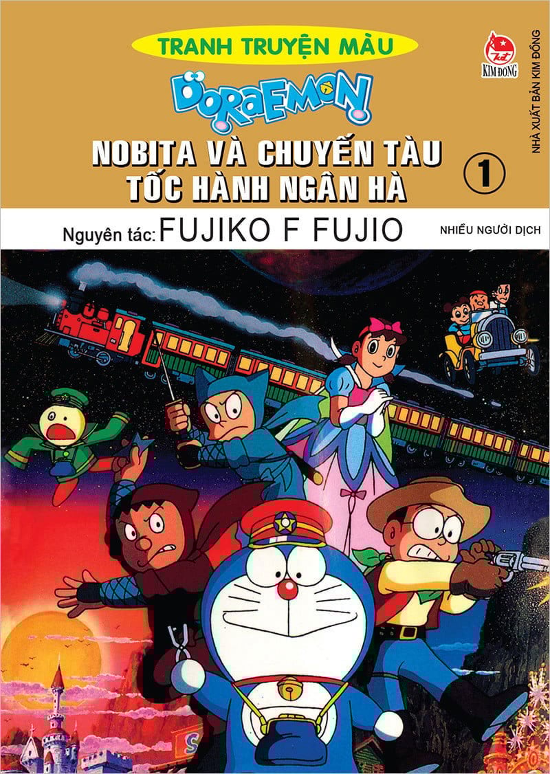 Doraemon - Tranh Truyện Màu - Nobita Và Chuyến Tàu Tốc Hành Ngân Hà - Tập 1 (Tái Bản 2023)
