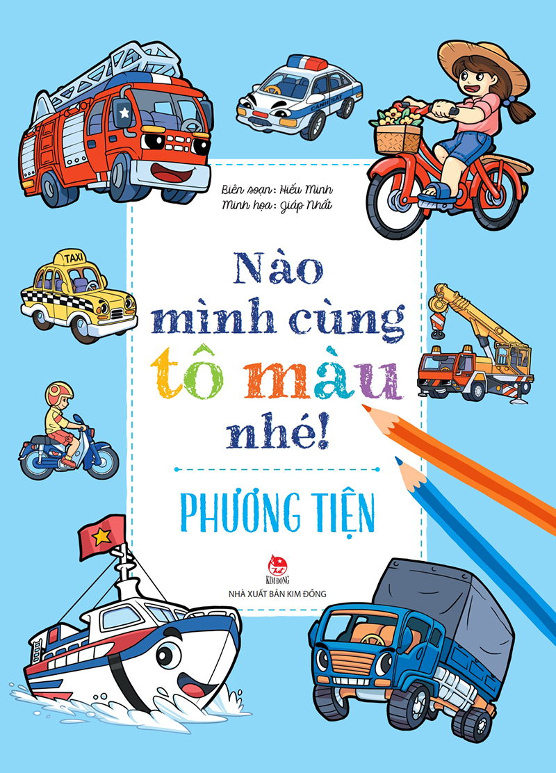 Nào Mình Cùng Tô Màu Nhé! - Phương Tiện