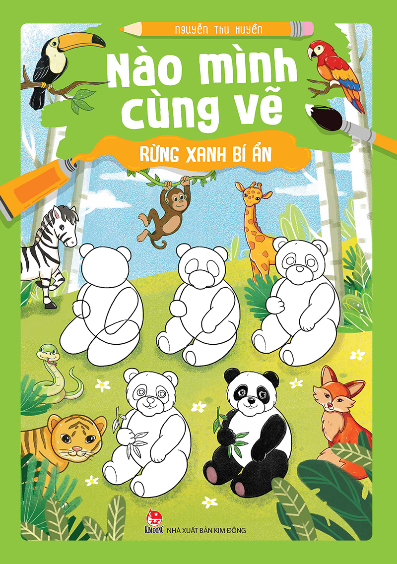 Nào Mình Cùng Vẽ - Rừng Xanh Bí Ẩn