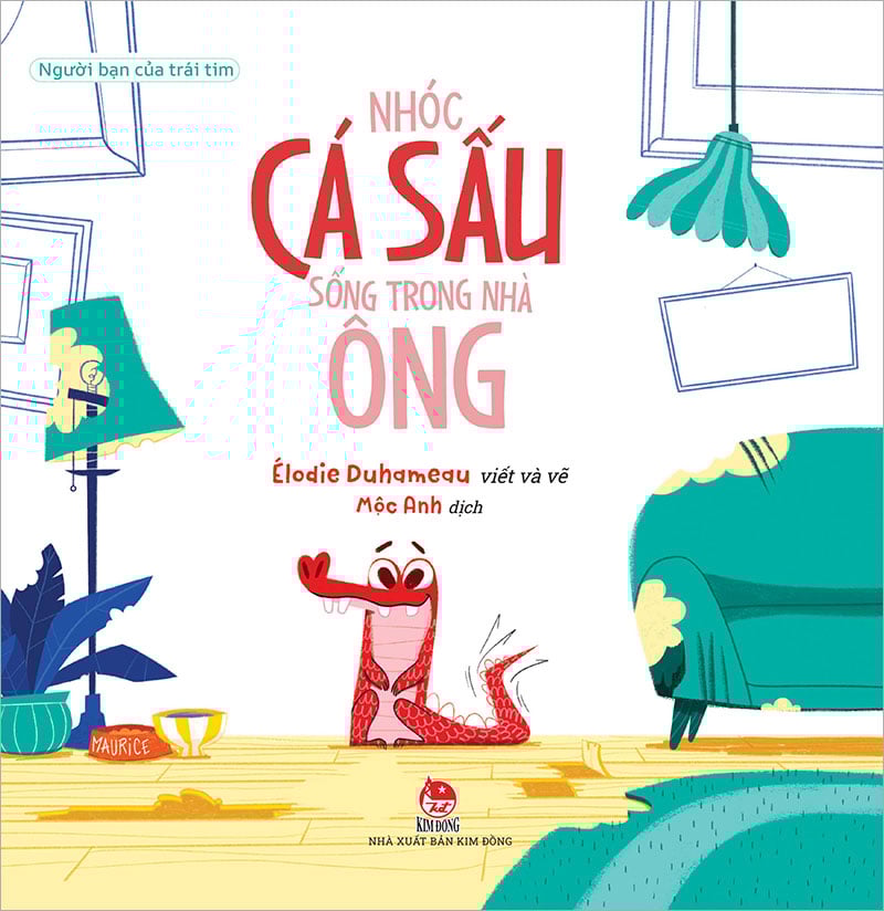 Người bạn của trái tim - nhóc cá sấu sống trong nhà ông