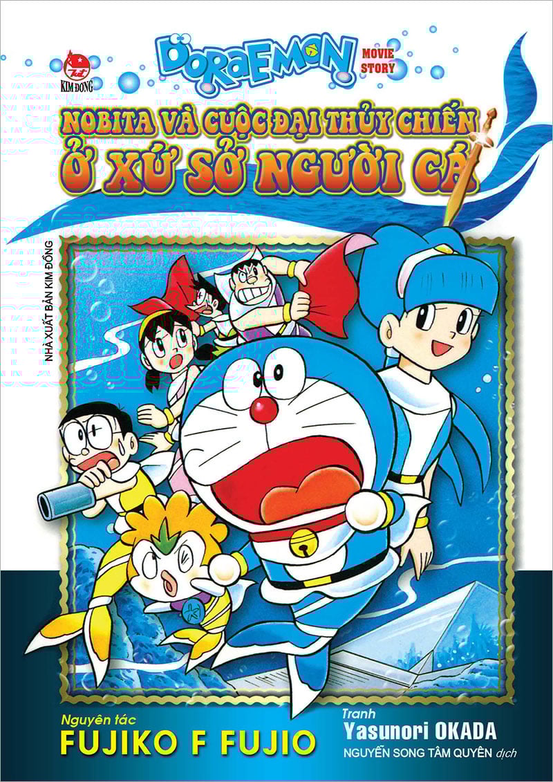 Doraemon - Movie Story Màu - Nobita Và Cuộc Đại Thủy Chiến Ở Xứ Sở Người Cá