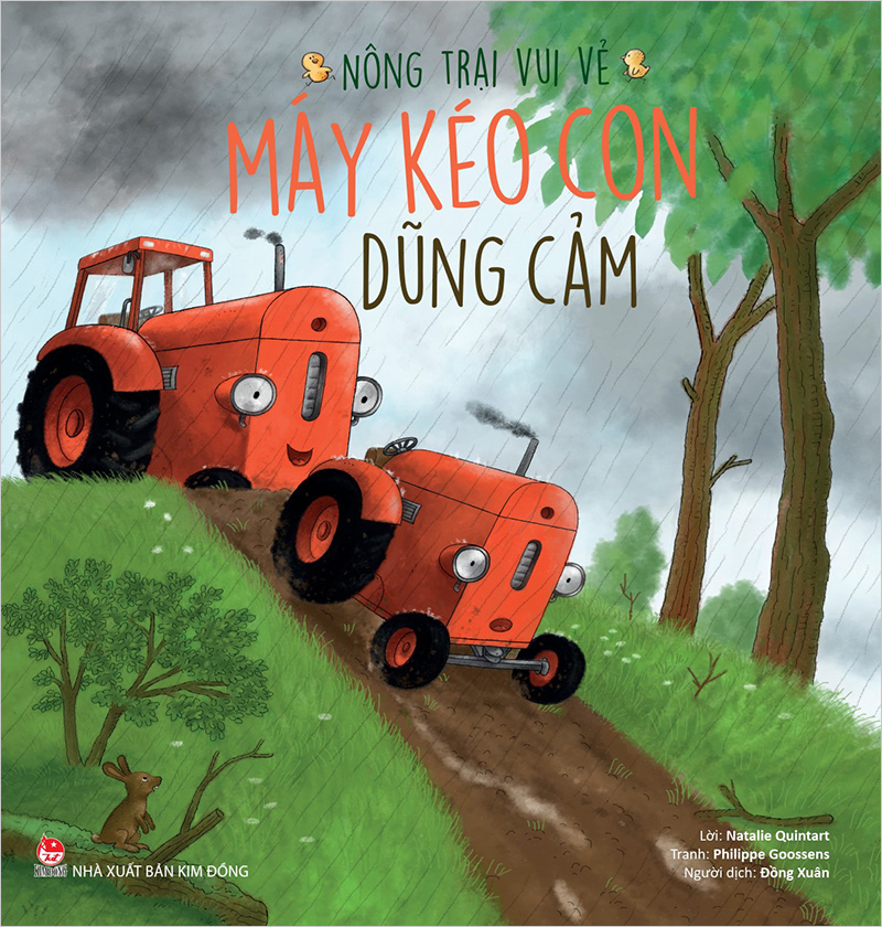 Máy Kéo Con Dũng Cảm Nông Trại Vui Vẻ