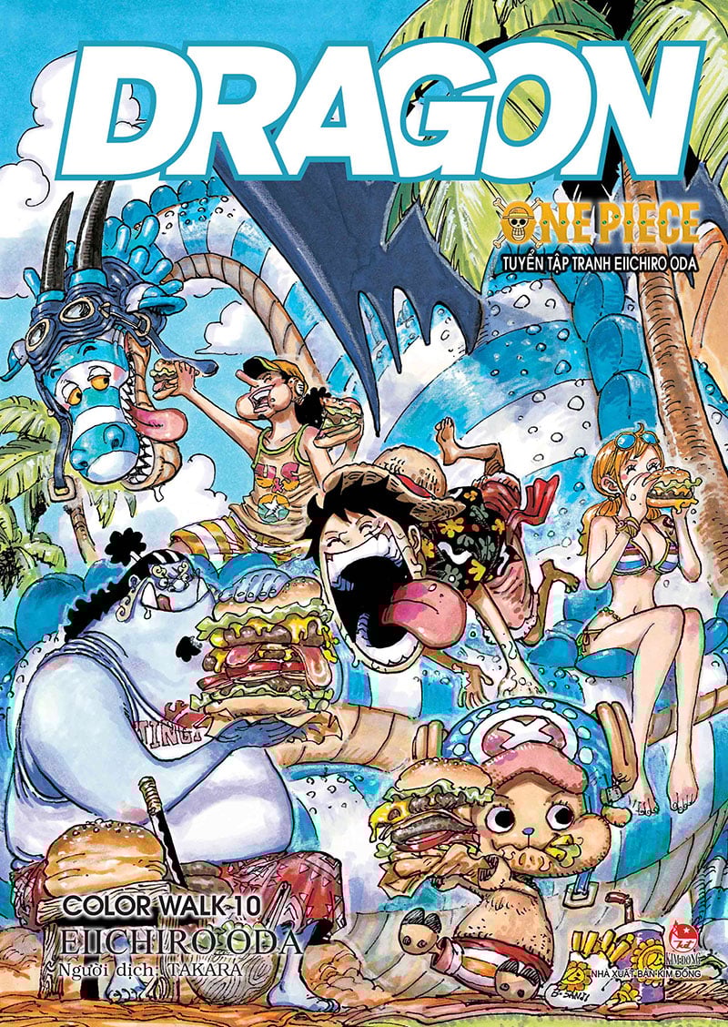 One Piece Color Walk Tuyển Tập Tranh Eiichiro Oda Tặng Kèm Postcard Sticker Poster