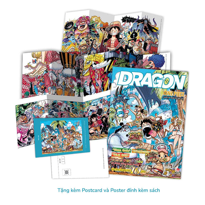 One Piece Color Walk - Dragon - Tuyển tập tranh Eiichiro Oda - Tập