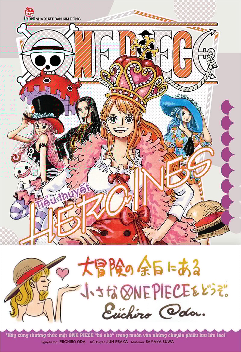 Tiểu Thuyết One Piece - Heroines - Tặng Kèm Obi + Set Postcard