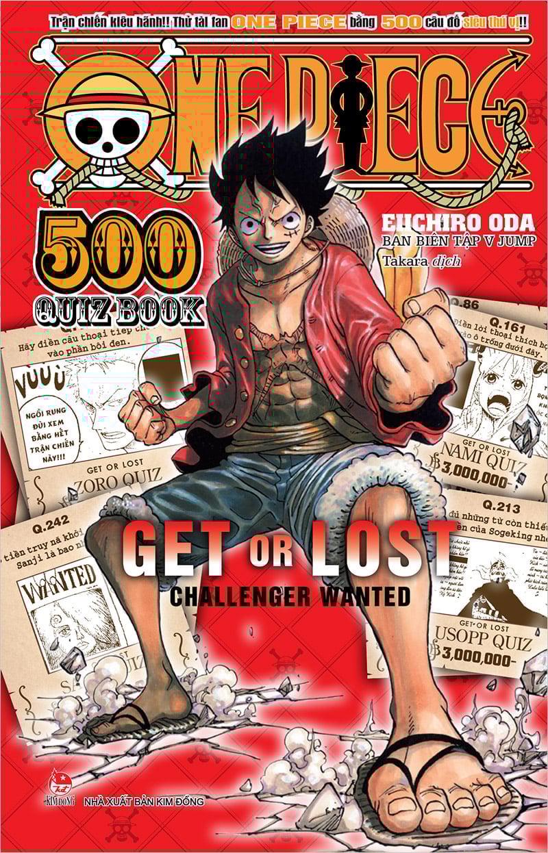 One piece 500 quiz book - tập 1 (2025)