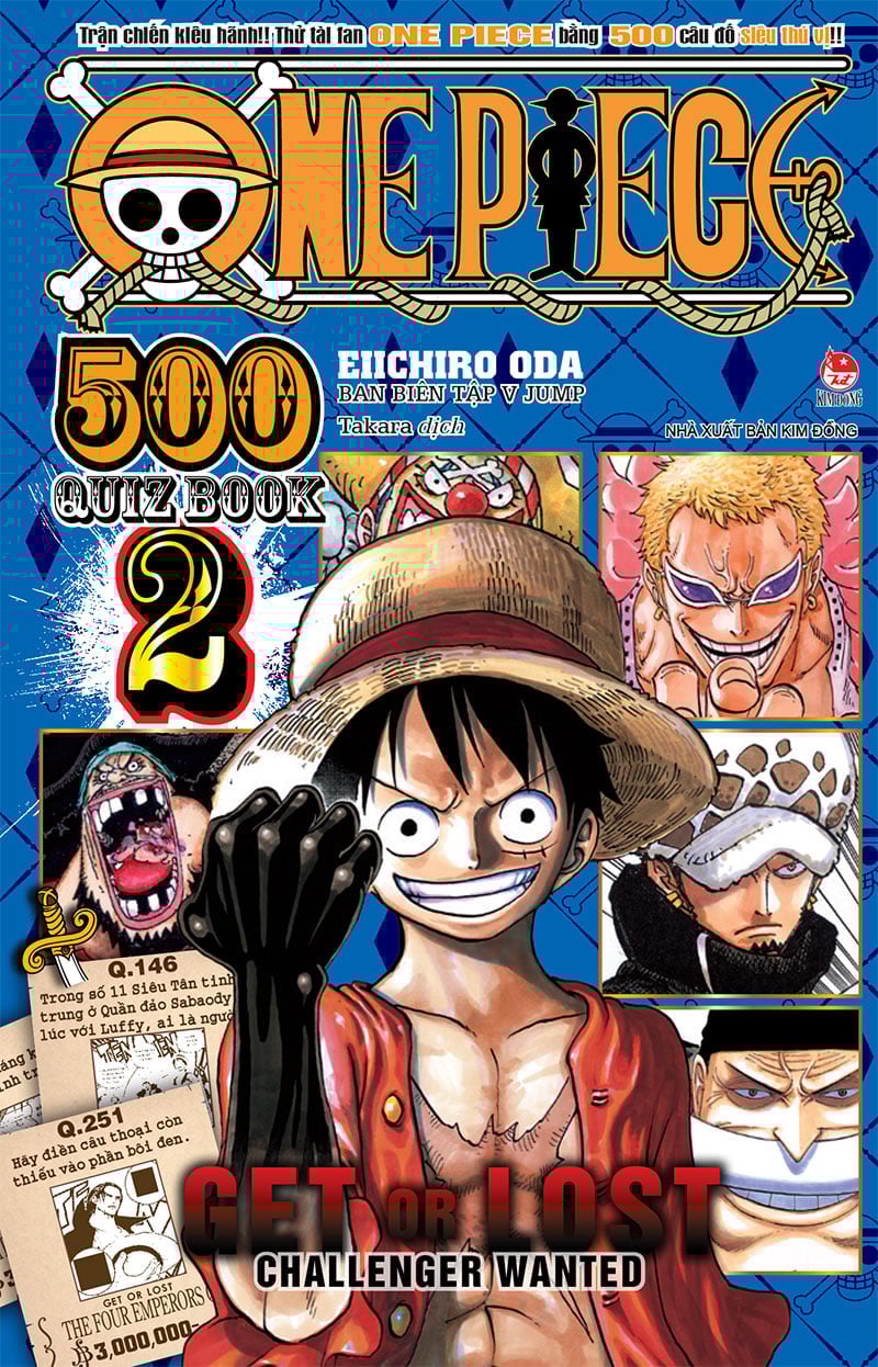 One piece 500 quiz book - tập 2 (2025)