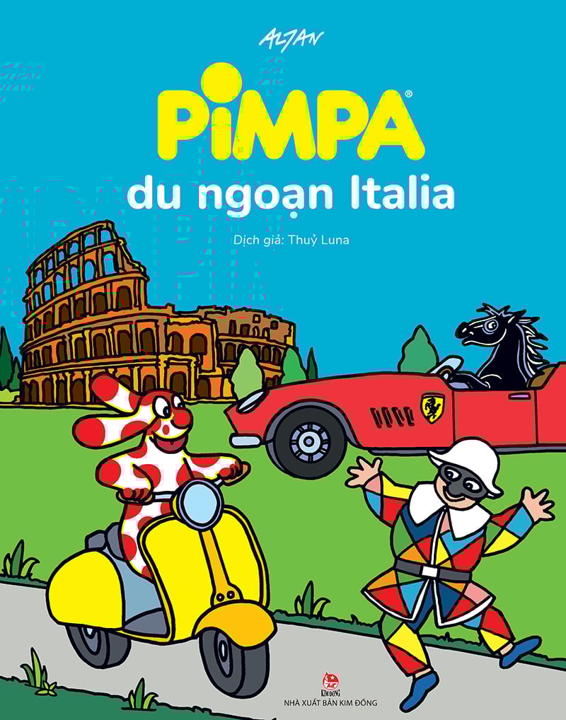 Pimpa Du Ngoạn Italia - Bìa Cứng