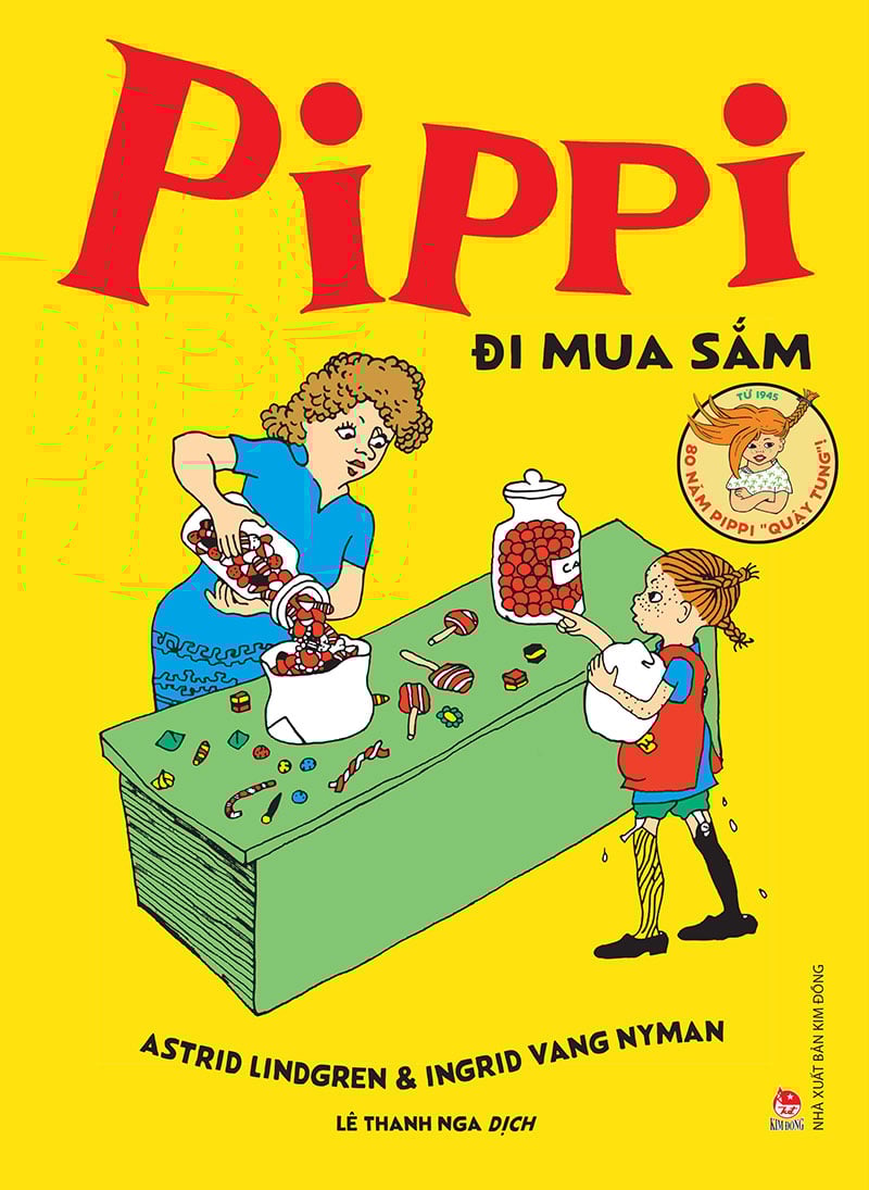 Pippi đi mua sắm