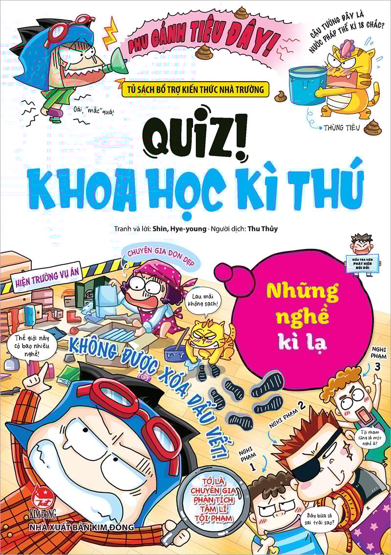 Quiz! Khoa Học Kì Thú - Những Nghề Kì Lạ
