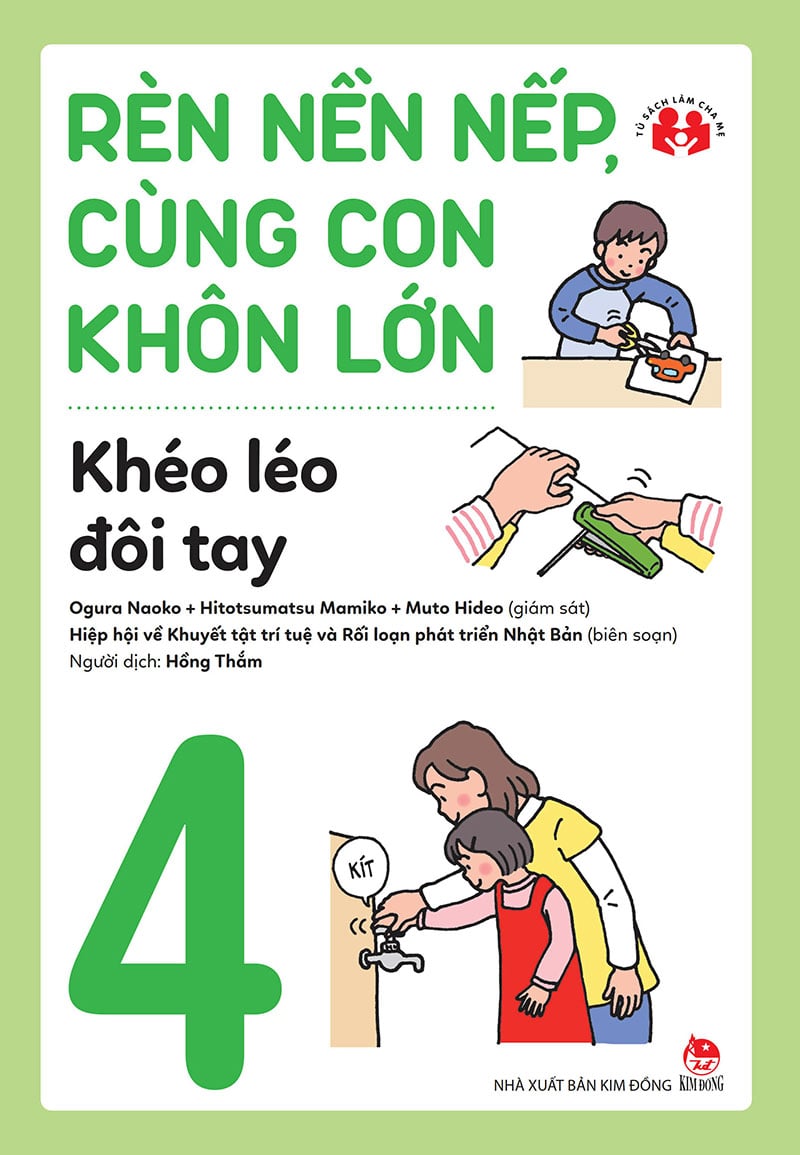 Rèn nền nếp, cùng con khôn lớn - khéo léo đôi tay