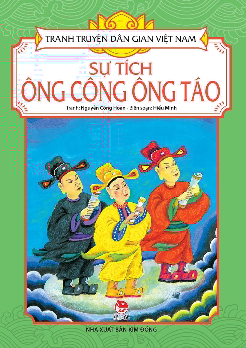 Tranh Truyện Dân Gian Việt Nam - Sự Tích Ông Công Ông Táo (Tái Bản 2023)