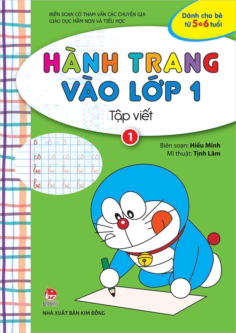 Hành Trang Vào Lớp 1 - Tập Viết - Tập 1 (Tái Bản 2023)