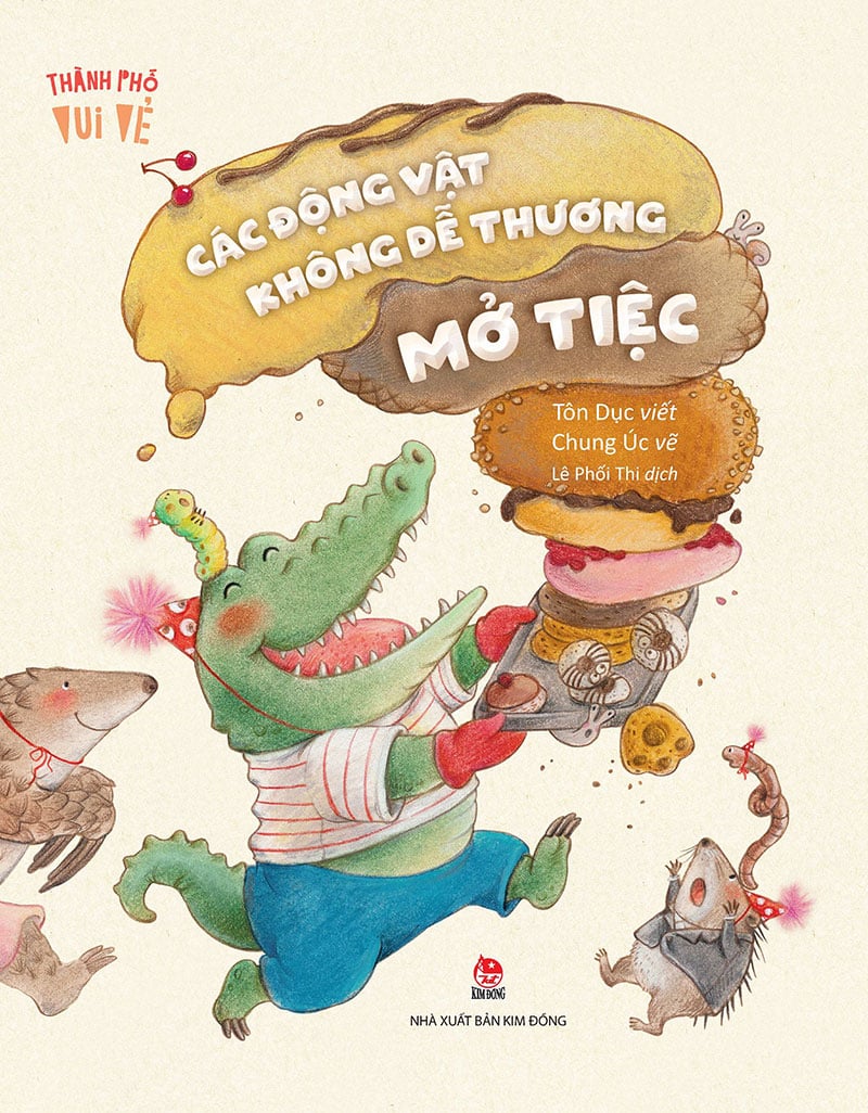 Thành phố vui vẻ - Các động vật không dễ thương mở tiệc