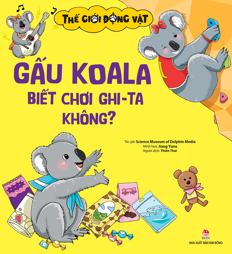 Thế Giới Động Vật - Gấu Koala Biết Chơi Đàn Ghi - Ta Không?