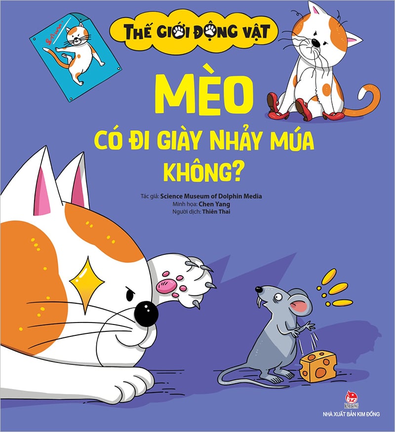 Thế giới động vật - mèo có đi giày nhảy múa không ?