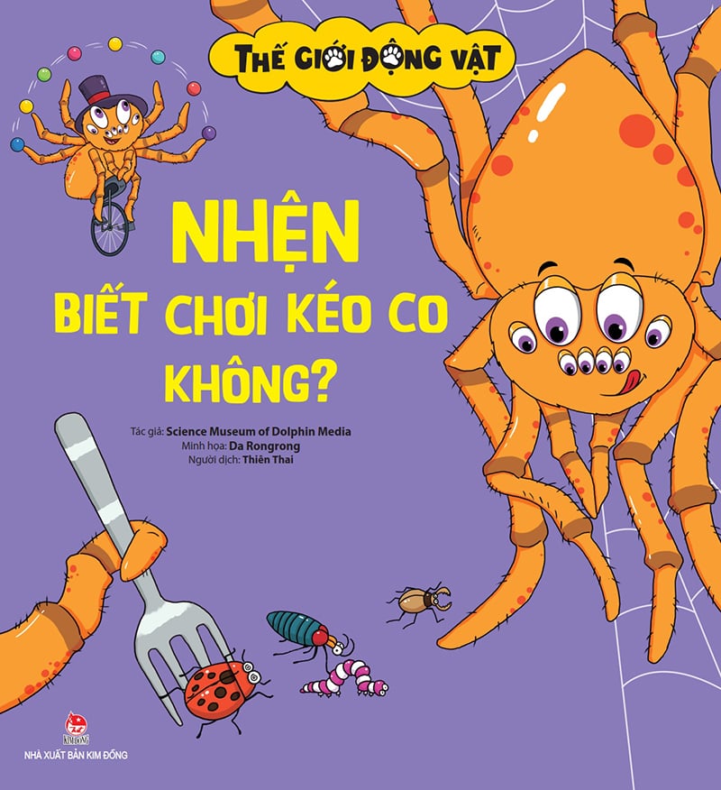 Thế Giới Động Vật - Nhện Biết Chơi Kéo Co Không ?