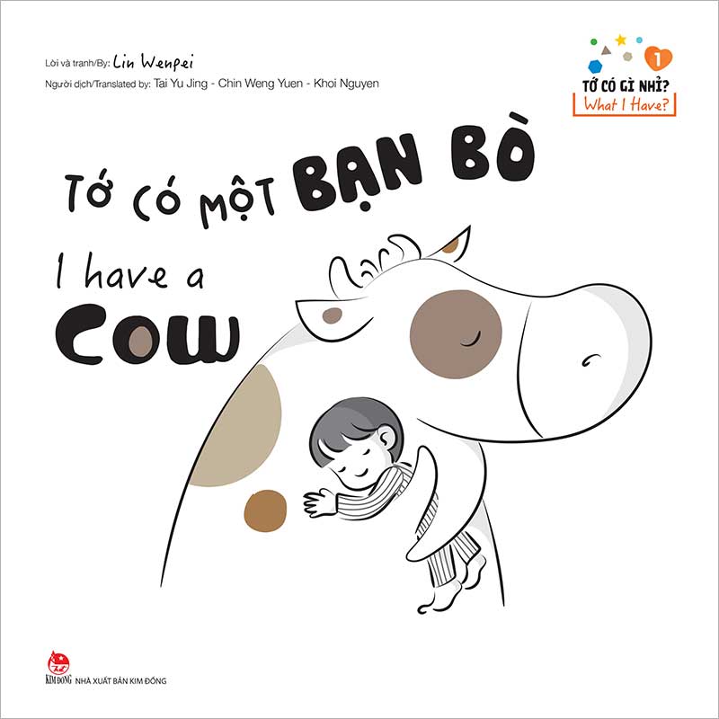 Tớ có gì nhỉ? - tớ có một bạn bò (what i have? - i have a cow)