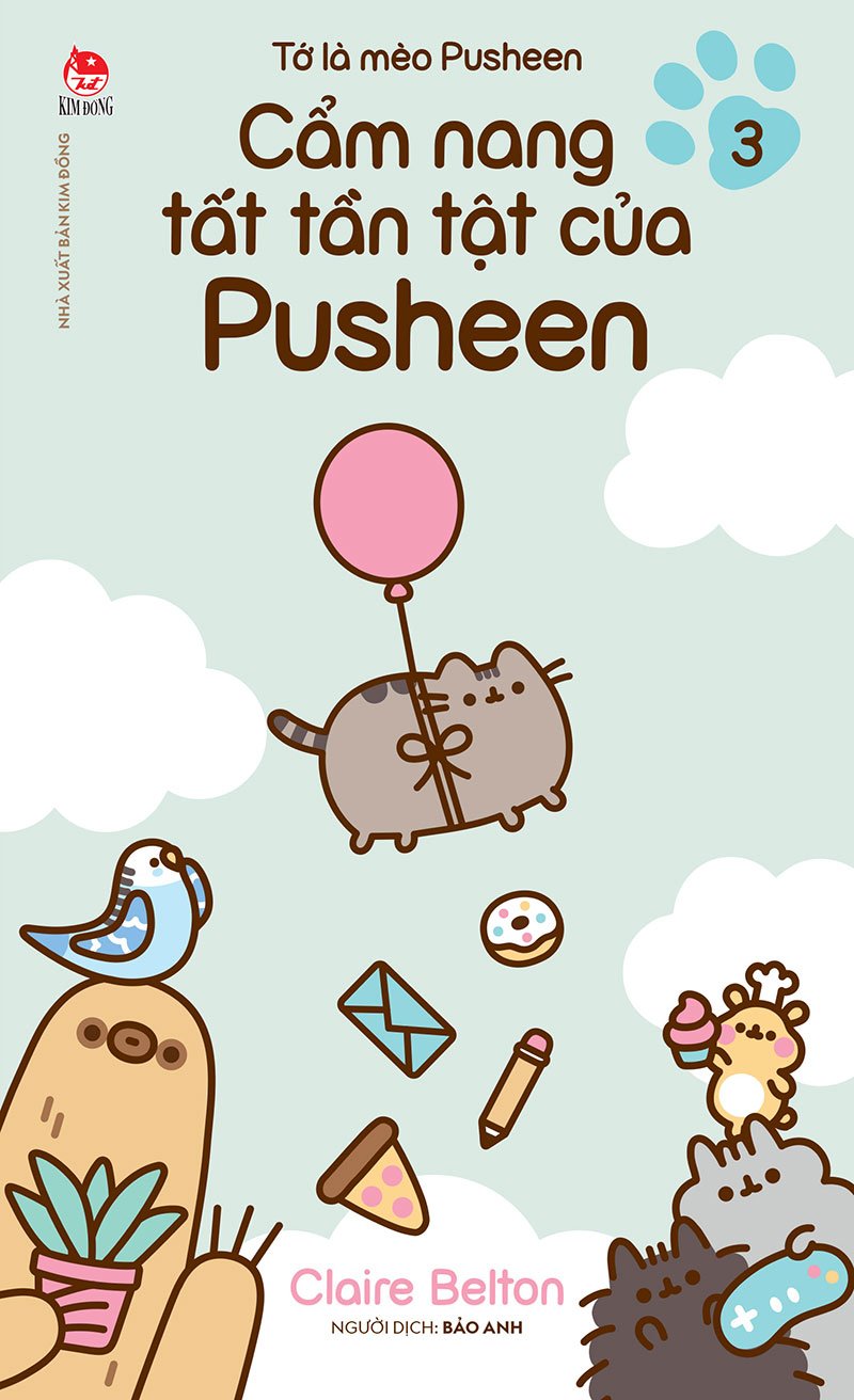Tớ là mèo pusheen tập 3 - cẩm nang tất tần tật của pusheen
