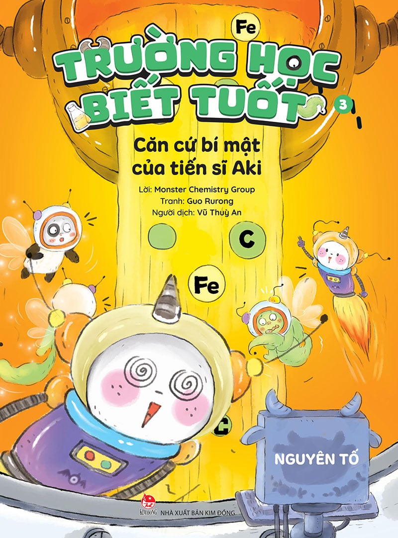 Trường học biết tuốt - tập 3 - căn cứ bí mật của tiến sĩ aki - nguyên tố