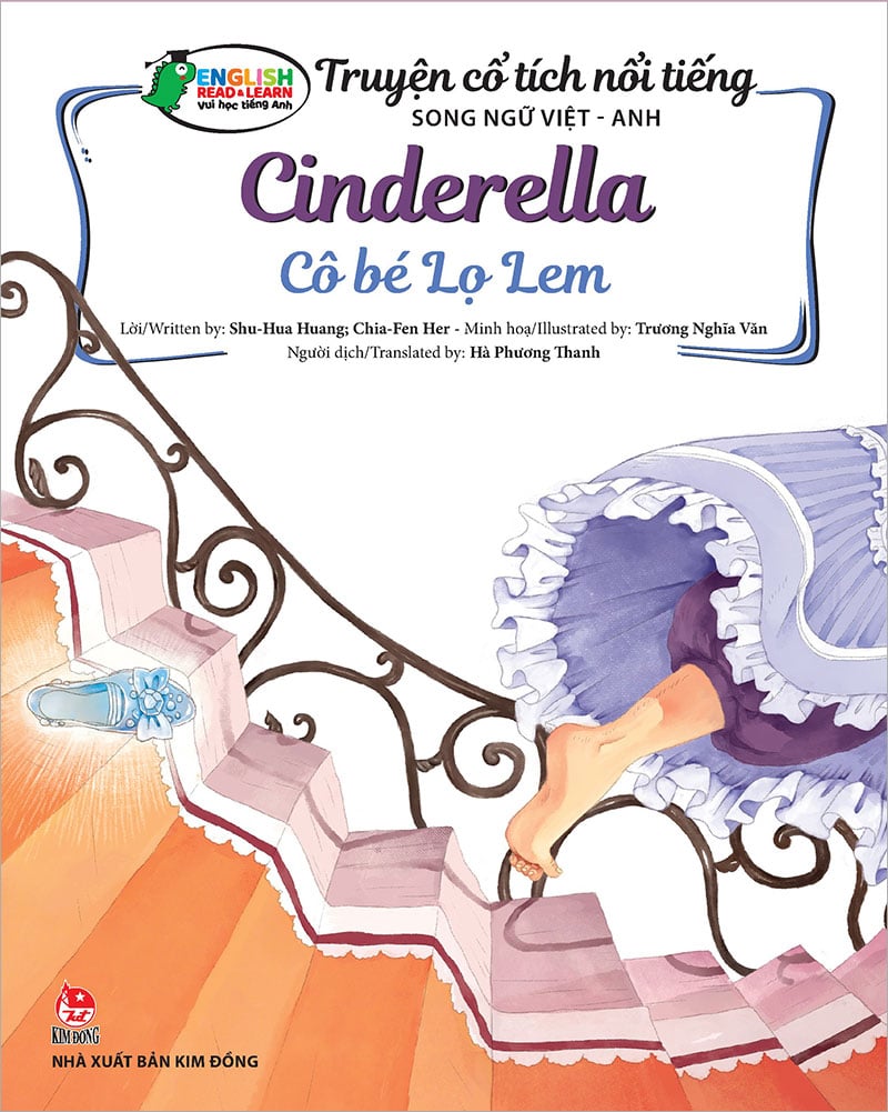 Truyện cổ tích nổi tiếng song ngữ việt - anh - cô bé lọ lem - cinderella