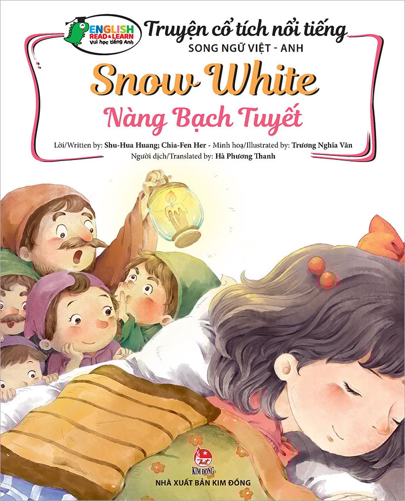 Truyện cổ tích nổi tiếng song ngữ việt - anh - nàng bạch tuyết - snow white