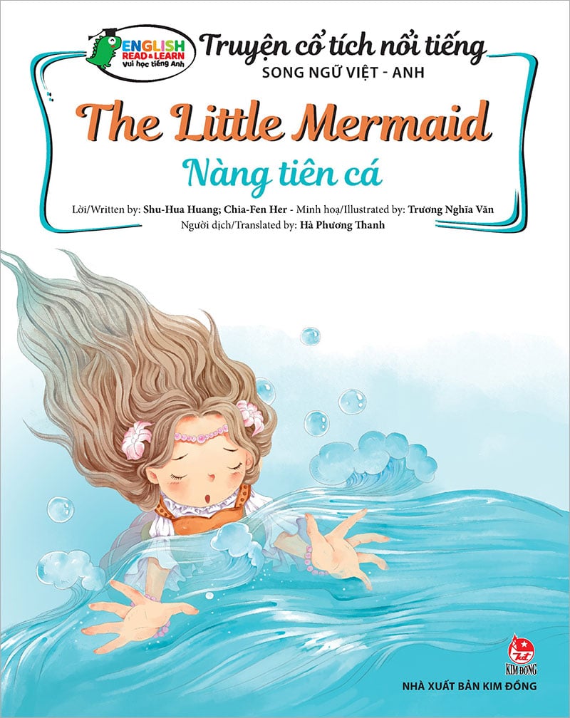 Truyện Cổ Tích Nổi Tiếng Song Ngữ Việt - Anh Nàng Tiên Cá - The Little Mermaid