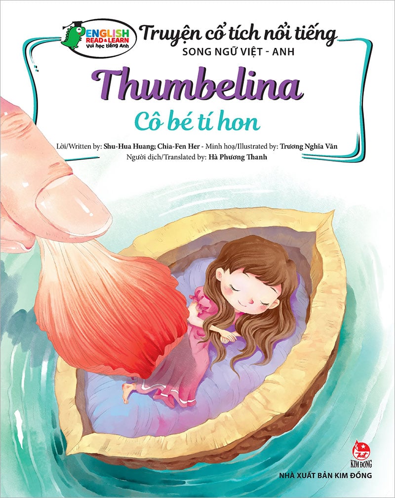 Truyện cổ tích nổi tiếng song ngữ việt - anh - cô bé tí hon - thumbelina