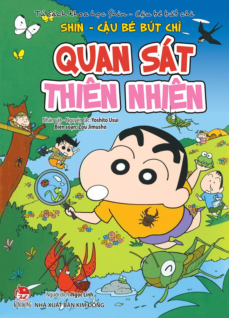 Tủ Sách Khoa Học Shin Cậu Bé Bút Chì Quan Sát Thiên Nhiên