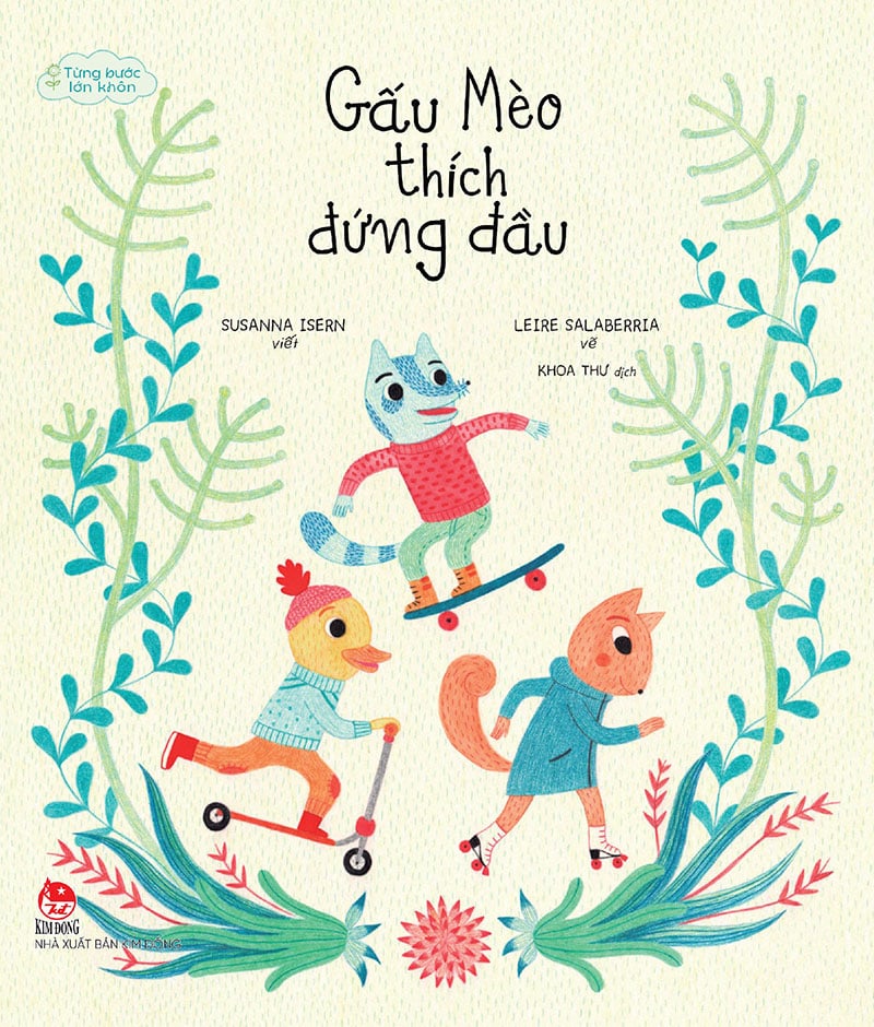 Từng bước lớn khôn - gấu mèo thích đứng dầu