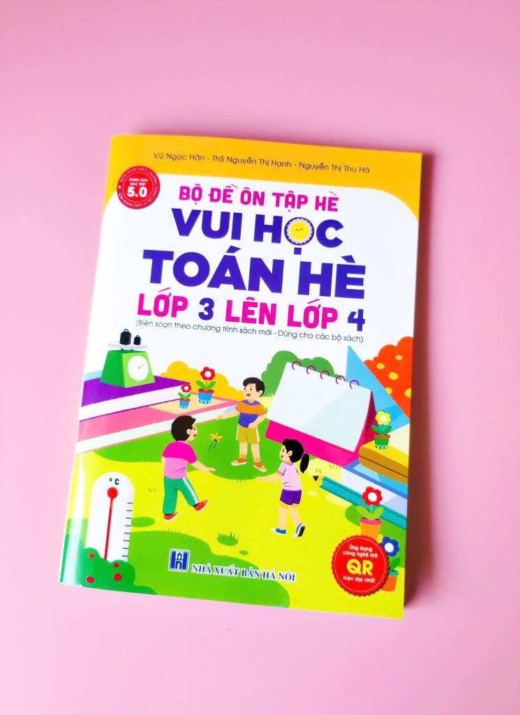 Sách ôn tập hè toán lớp 3 lên lớp 4