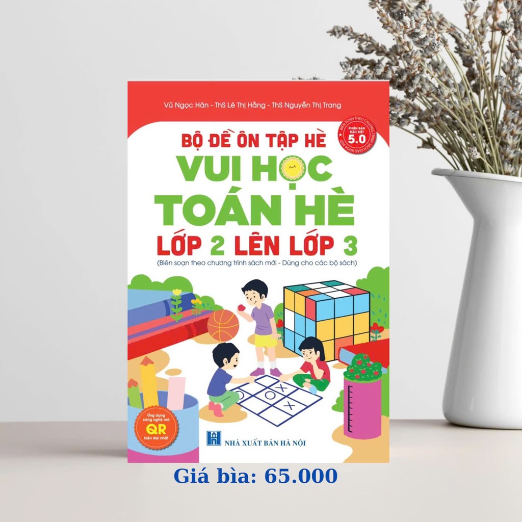 Sách ôn tập hè toán lớp 2 lên lớp 3