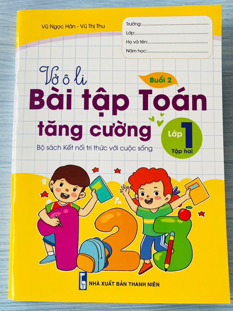 BT Toán tăng cường lớp 1 kết nối tri thức tập 2