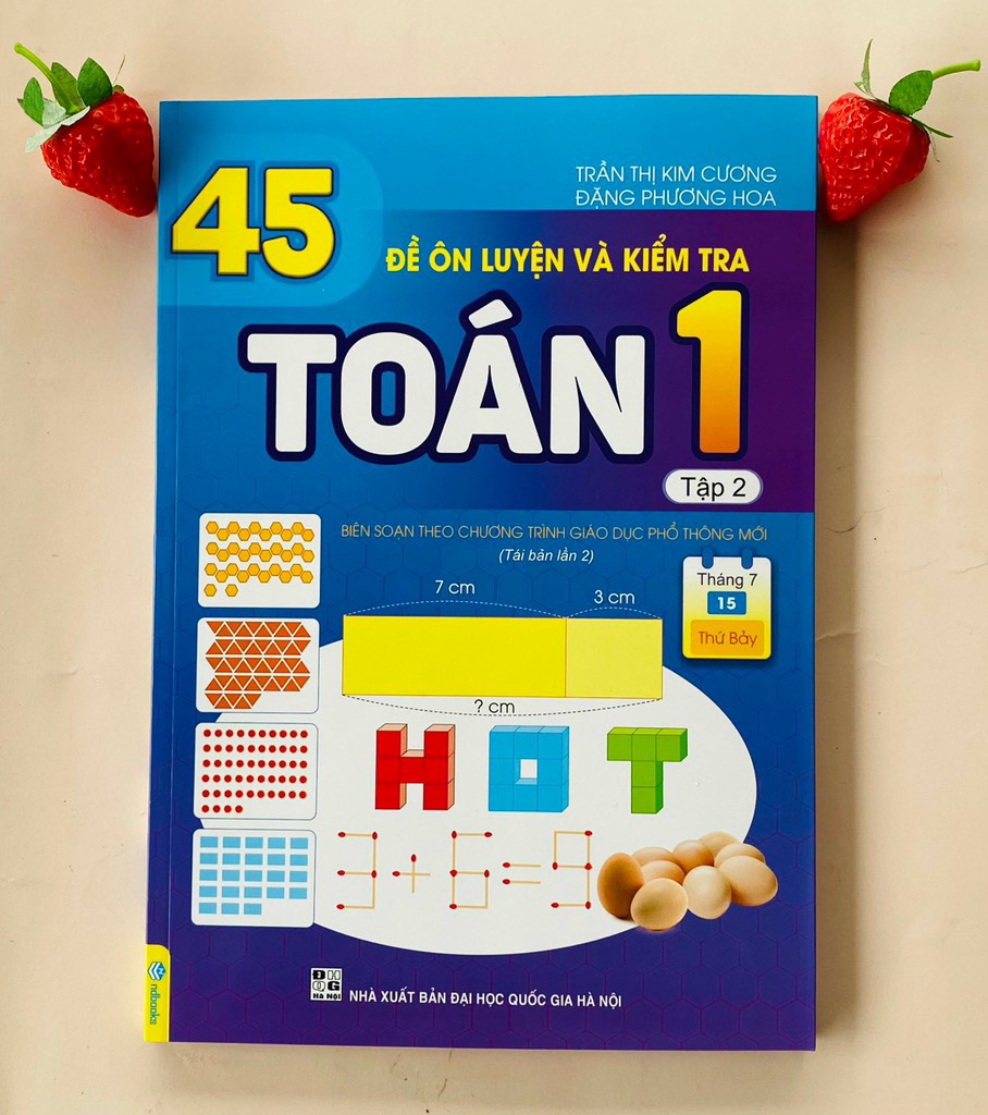 45 Đề ôn luyện và kiểm tra toán lớp 1 tập 2