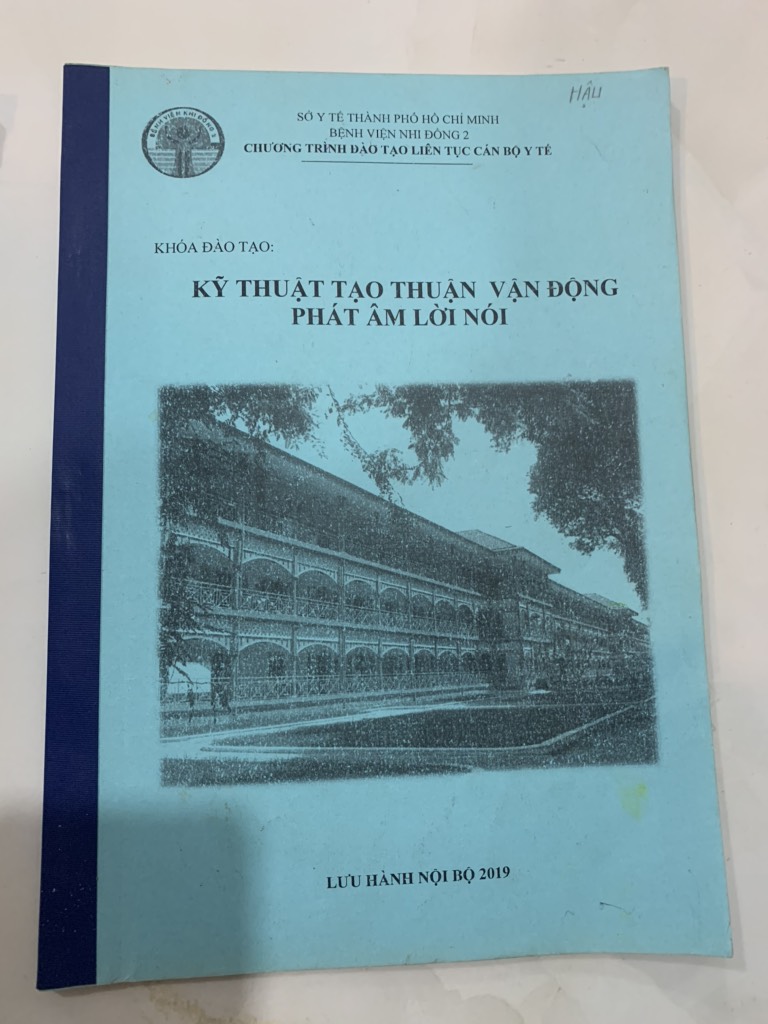 Kỹ thuật tạo thuận vận động phát âm lời nói
