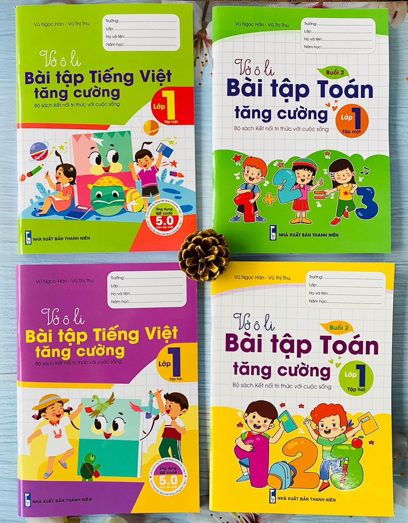 CB 4q bài tập tăng cường lớp 1 kết nối cả năm