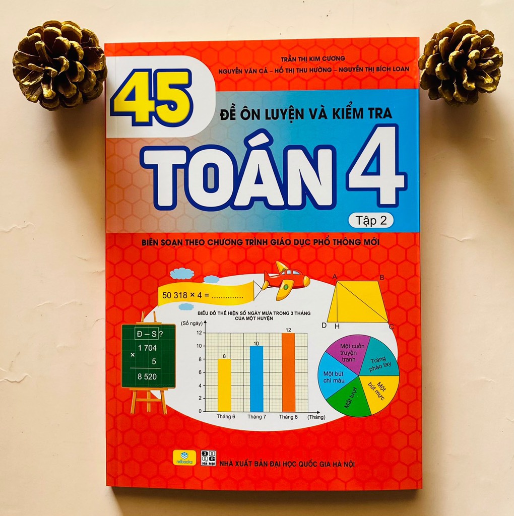 45 Đề ôn luyện và kiểm tra toán lớp 4 tập 2