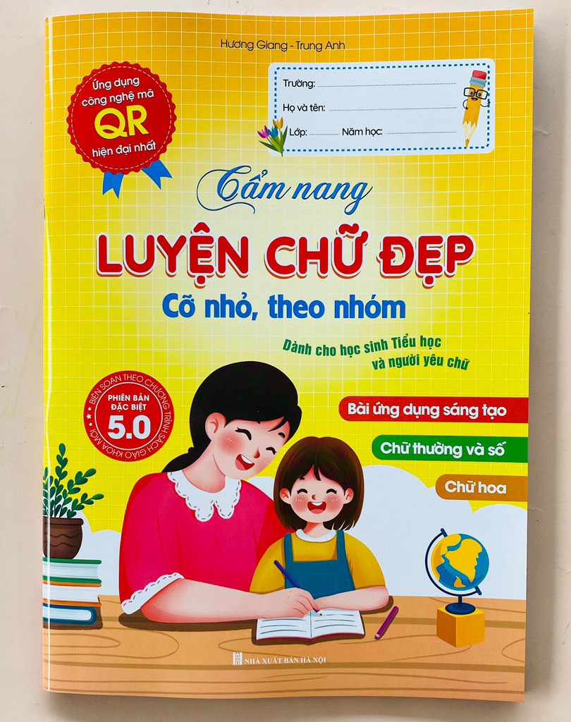 Luyện chữ đẹp cỡ nhỏ theo nhóm