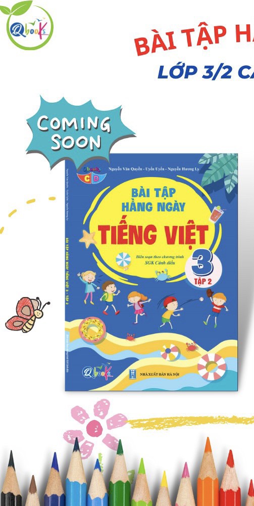 Bài tập hàng ngày Tiếng việt lớp 3 Cánh Diều kỳ 2