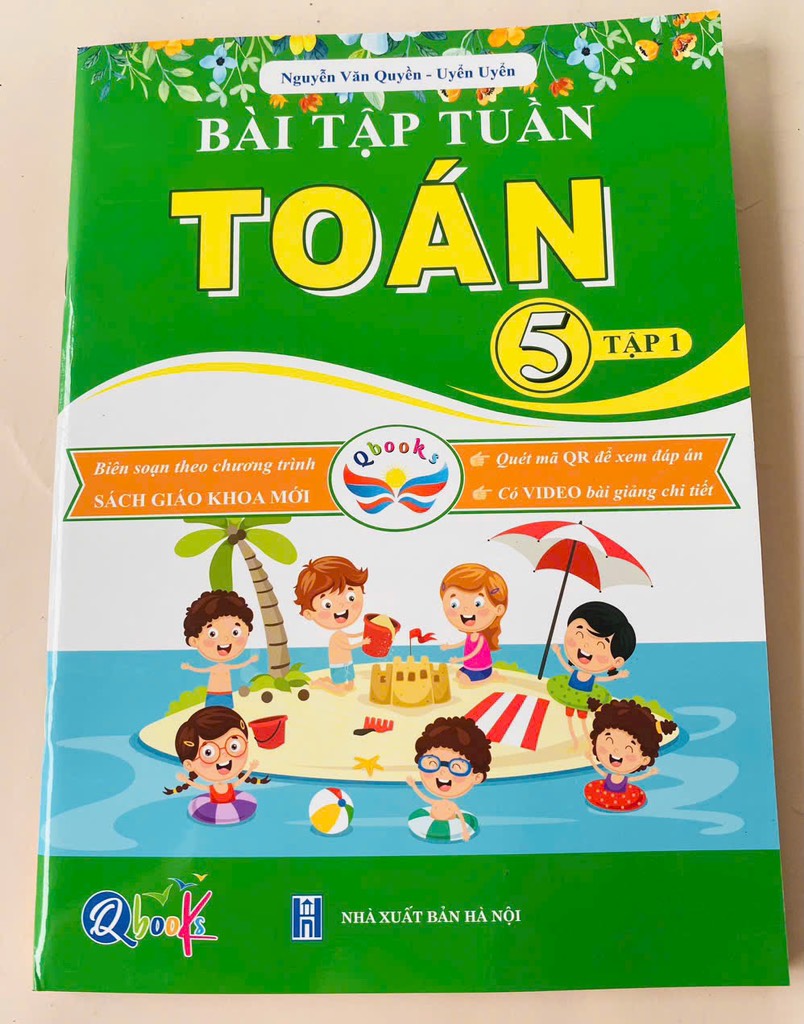 Bài tập tuần toán kỳ 1 lớp 5 Cánh Diều