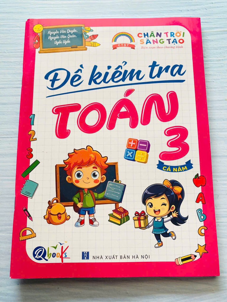 Đề kiểm tra toán lớp 3 chân trời sáng tạo