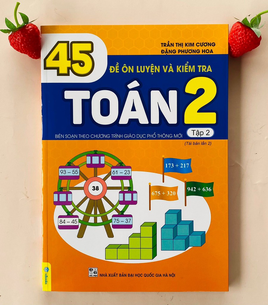 45 Đề ôn luyện và kiểm tra toán lớp 2 tập 2