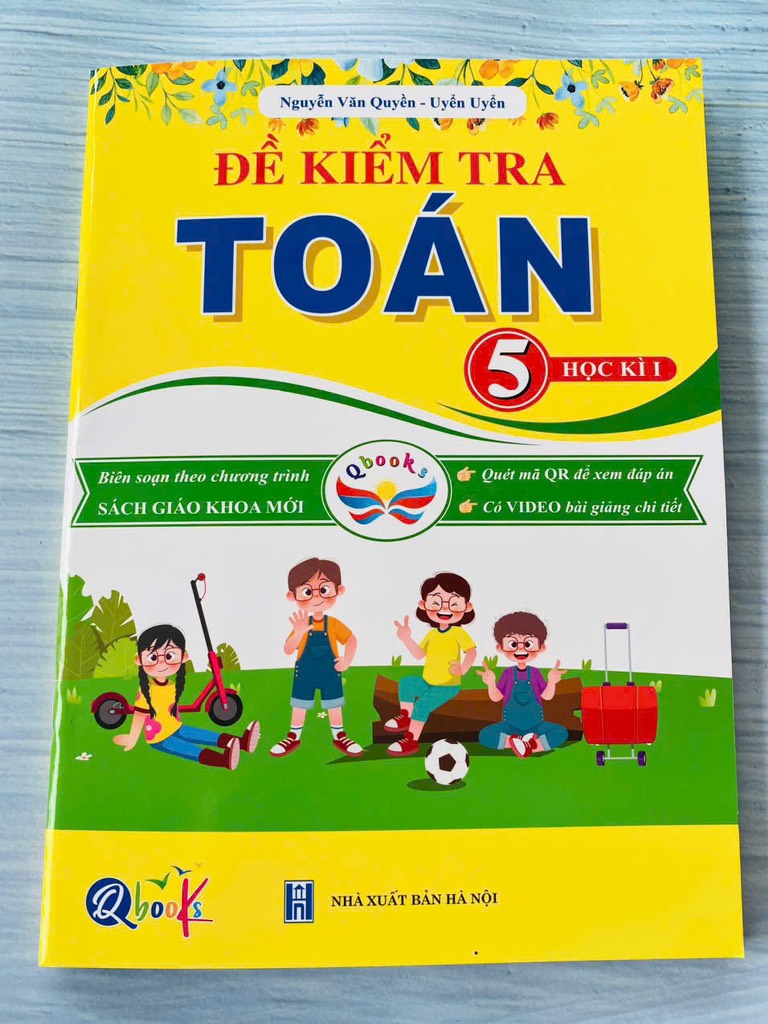 Đề kiểm tra toán kỳ 1 lớp 5 cánh diều