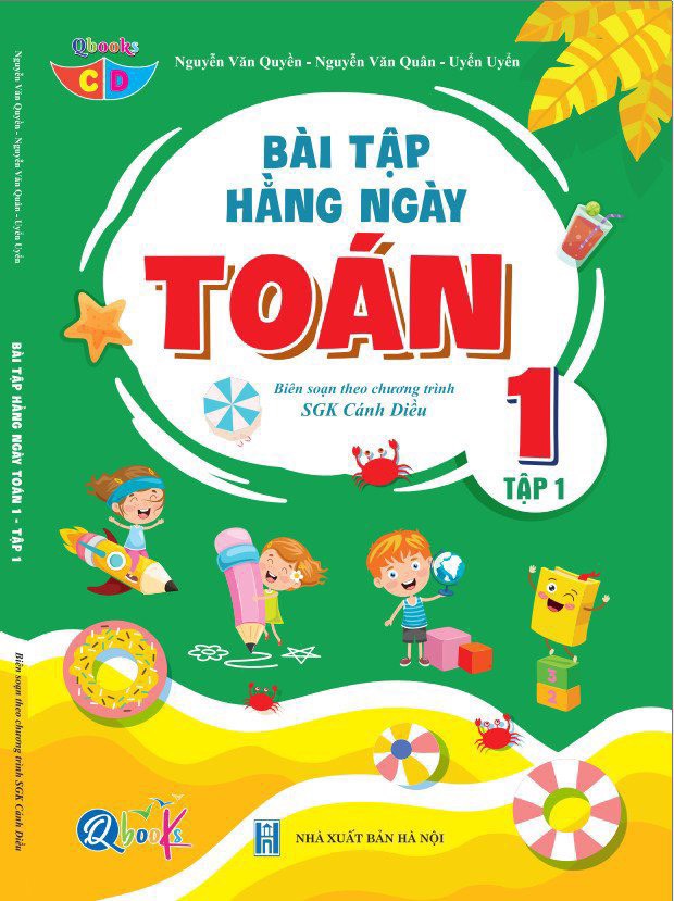 Bài tập hàng ngày Toán lớp 1 kỳ 1 Cánh Diều